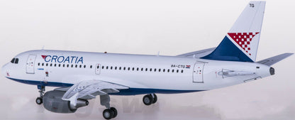 1:200 JC Wings CROATIA AIRBUS A319 Passenger Aircraft Diecast Airplane Model