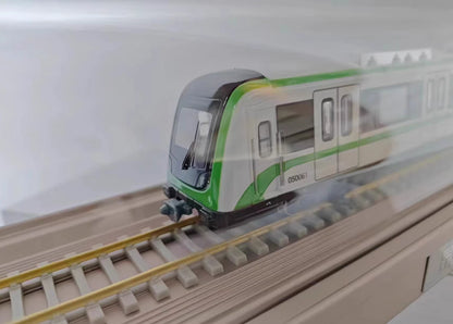 1:87 37CM Kunming Metro Line 5 Subway Passenger Car Train Diecast Model