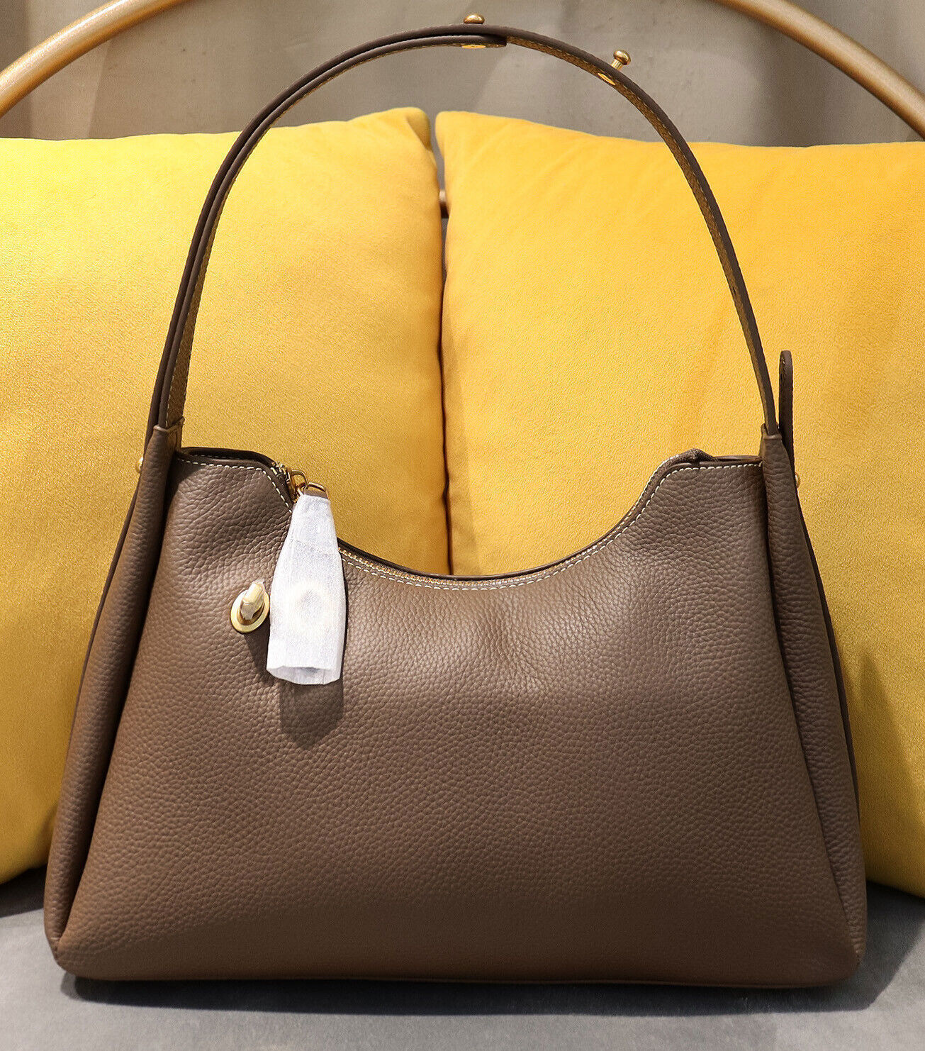 Women's Top Handle Genuine Leather Luxury Handbag Brand New Hobo Shoulder Bag