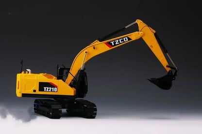 1:30 TZCO TZ210 Excavator Contruction Machine Equipment Diecast Metal Model