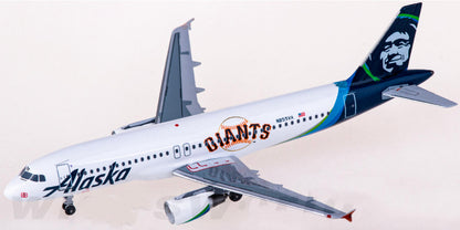 1:400 AeroClassics Alaska AIRBUS A320 Passenger Plane Diecast Aircraft Model