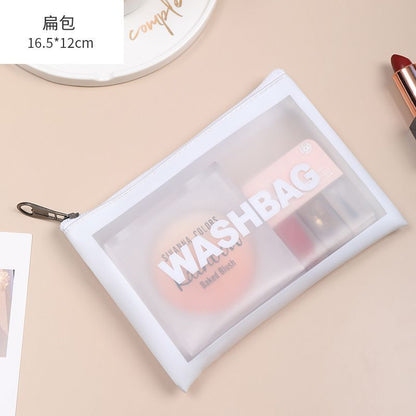 Transparent PVC Storage Bags Travel Organizer Makeup Bag Cosmetic Case Toiletry
