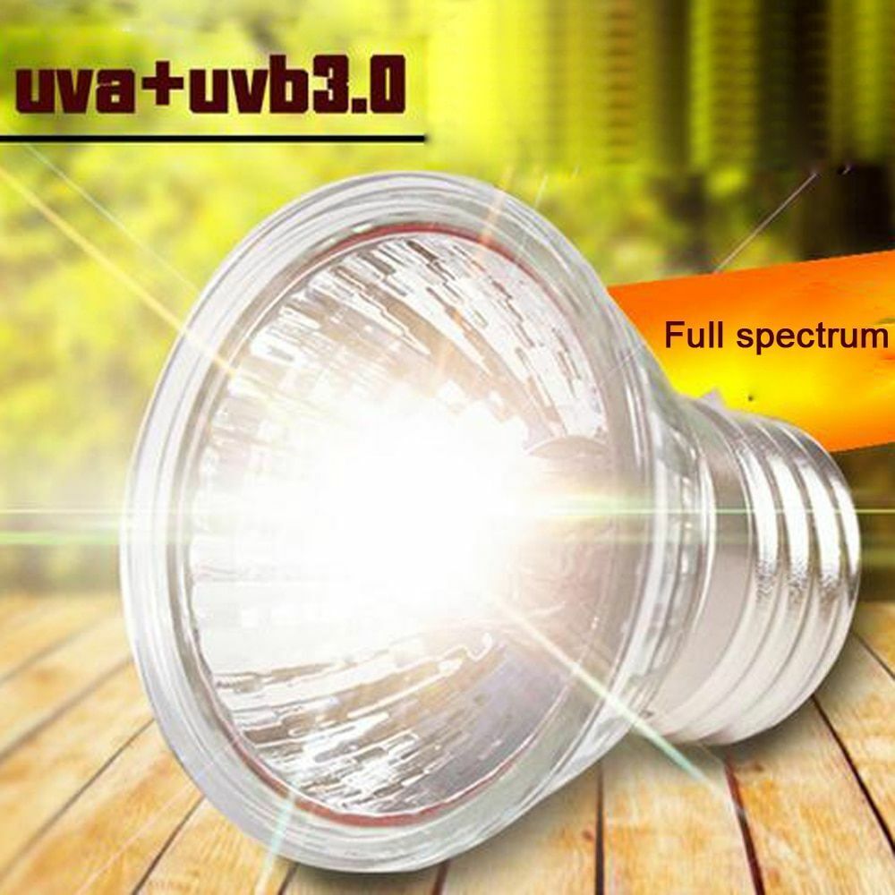 Reptile Lamp UVA UVB 3.0 Clip-on Ceramic Light Holder Turtle Basking UV Heating