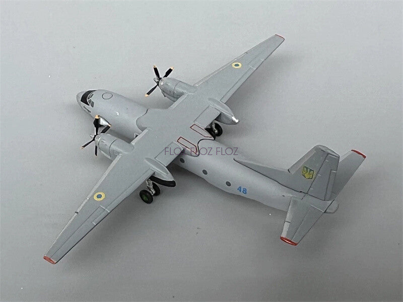 JC WINGS Ukraine Air Force for Antonov An-26 #48 1:400 Aircraft Pre-built Model