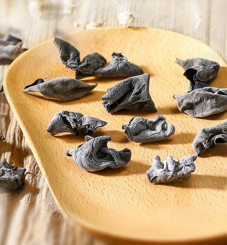 Dried Mushroom Black Fungus Black Jelly Mushroom Waxy Ear-