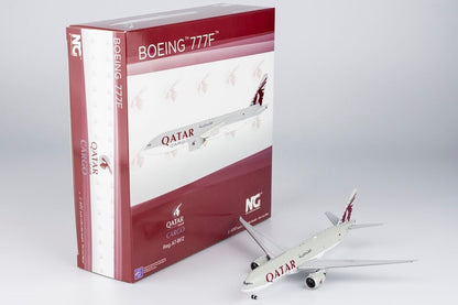1:400 NG Model QATAR CARGO BOEING 777-200F Aircraft Diecast Plane Airplane Model
