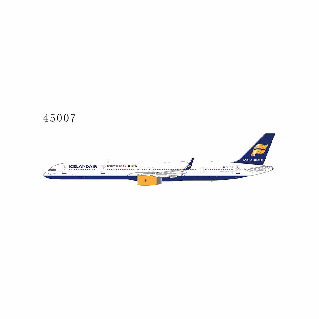 1:400 NGmodels Icelandair Boeing 757-300 Passenger Airplane Diecast Plane Model