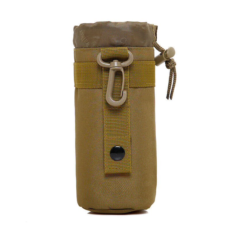 Outdoor Tactical Water Bottle Bag Pouch Travel Camping Hiking Fishing Bottle Bag