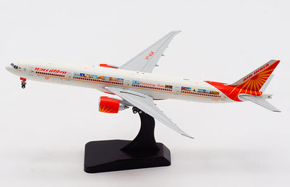 JC Wings Air India FOR BOEING B777-300ER VT-ALN Celebrating Indian 1/400 Plane