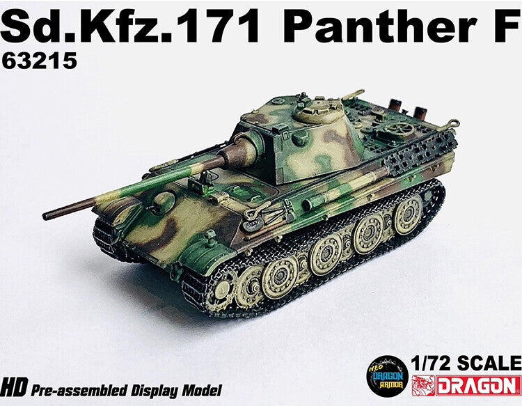 1/72 Scale Dragon Sd.Kfz.171 Panther F Type Medium Tank 63215 Finished Model