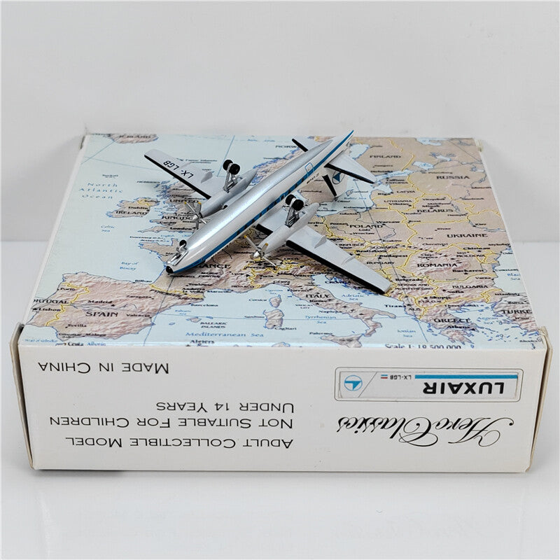 1:400 Aviation LUSAIR Plane FOKKER F-27-100 Diecast Aircraft Model