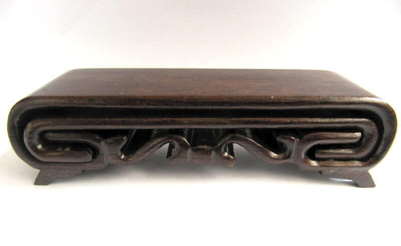 Small Iron Wood Stand for Netsuke or Curios or Bottles Decor
