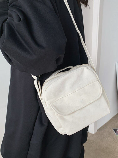Canvas Messenger Bag Women Nylon Crossbody Bag Mini Handbags Summer Shoulder Bag