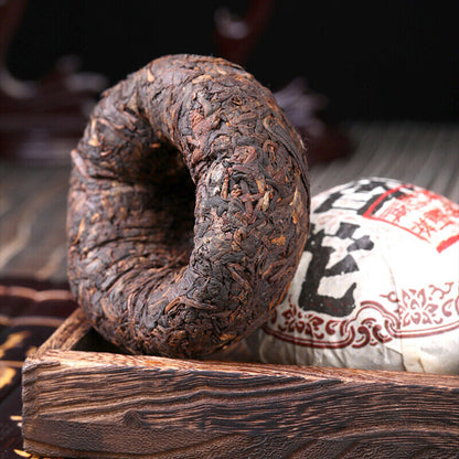 Black Tea Yunnan Pu'er Ripe Tuocha Menghai Ancient Tree Pu-erh Health Care 500g