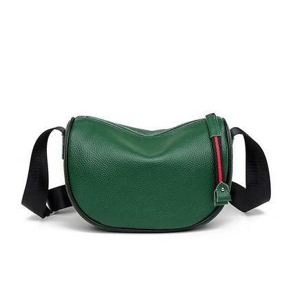 Cowhide Vintage Crossbody Leather Cell Phone Shoulder Bag Messenger Wallet 1 PC
