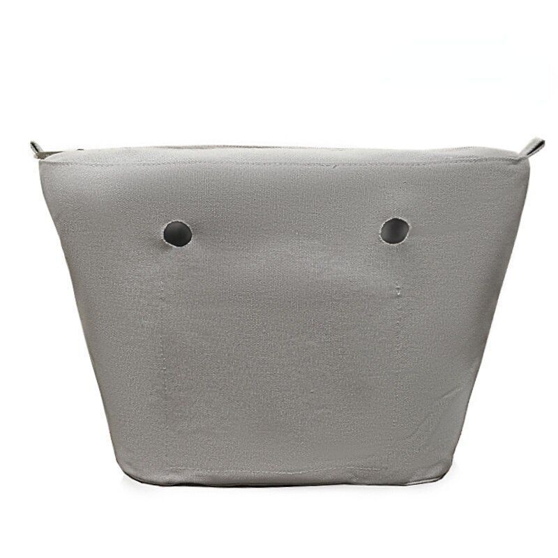 Waterproof Insert Inner Lining Zipper Pocket Bag Handbag Silicone Package Canvas
