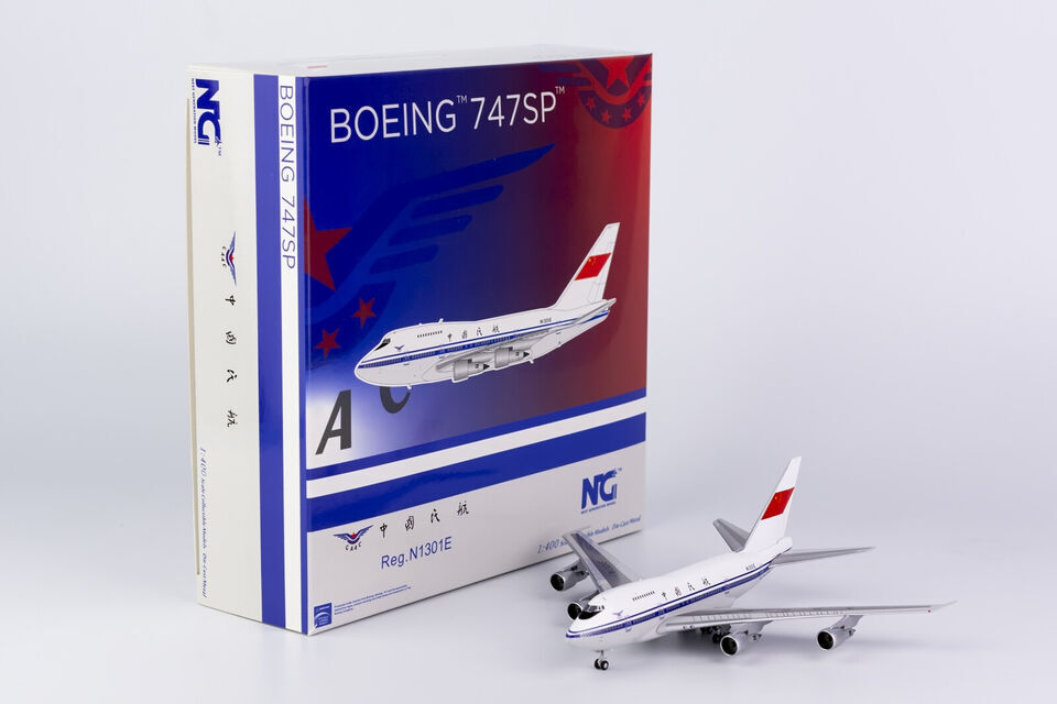1:400 NG Model CAAC BOEING 747SP Passenger Airplane Diecast Aircraft Plane Model