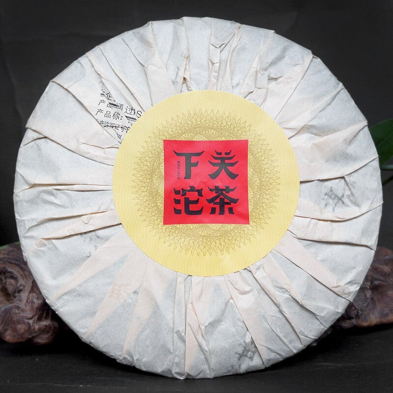 2016 Xiaguan tuocha LONGMA YUAN CHA Pu erh Tea Cooked Tee Puer Cake Black 357g