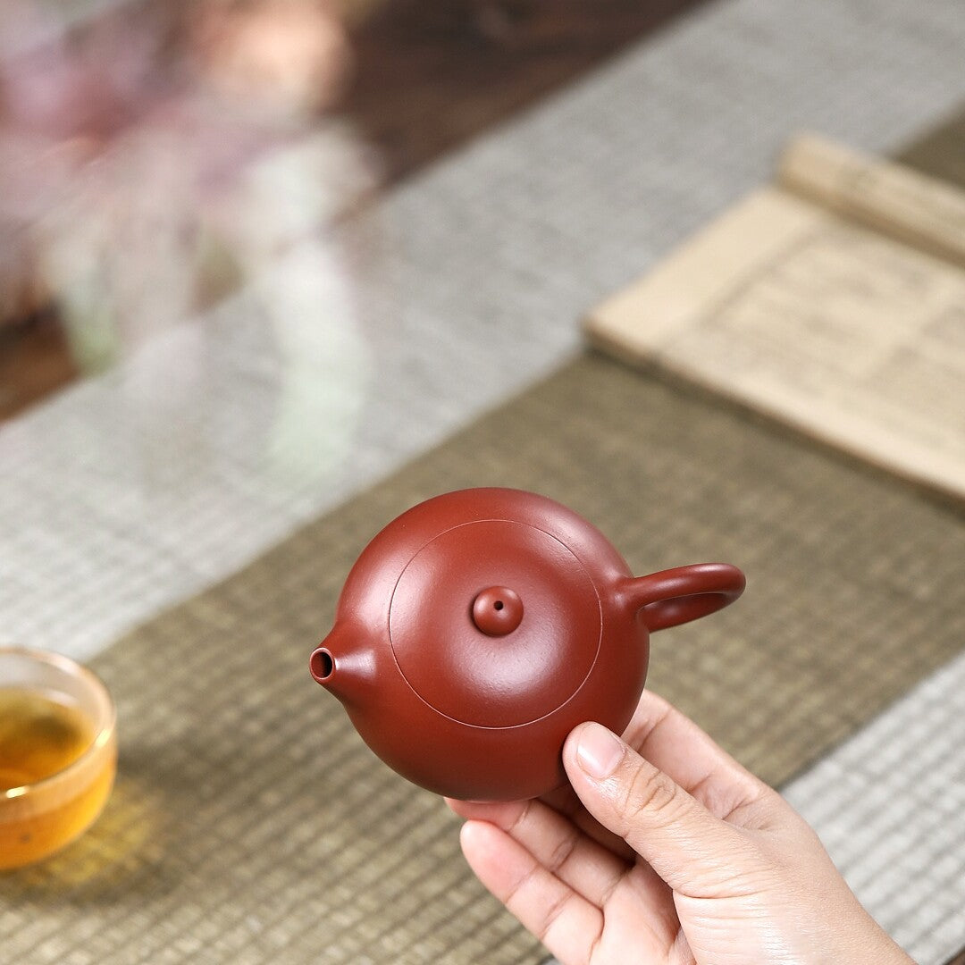 150ml Marked Tea Pot Real Yixing Zisha Zhu Clay Xishi Pot Handmade Kungfu Teapot