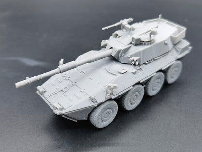 1/72/87/144 Italy Centaur B1 Tank Destroyer 120mm Gun Resin Model Kit 3D Printed