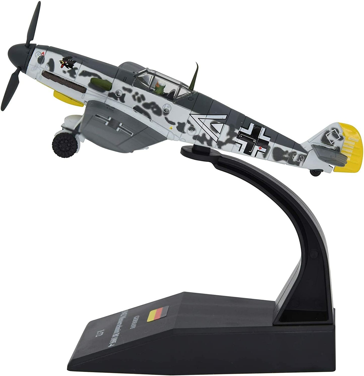 1:72 Messerschmitt Bf-109F-4 Fighter Attack Metal Diecast Plane Model,WW II 1942