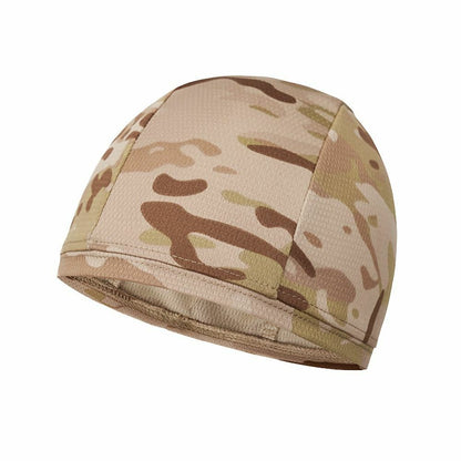 Tactical Camouflage Hat Outdoor Hiking Bicycle Cycling Helmet Liner Hat Hunting