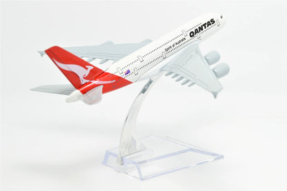 1:400 16cm Air Bus A380 Qantas Metal Airplane Model Plane Toy Plane Model