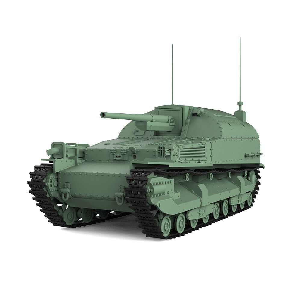 SSMODEL 1/87 HO Scale Military Model Kit Japan Type 95 Ji-Ro tank Destroyer