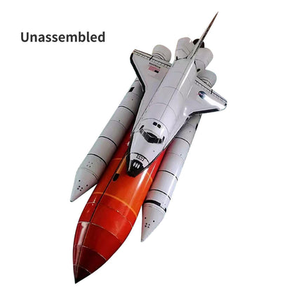 Paper Model 1: 150 Space Shuttle Atlantis Handmade Space Rocket DIY Craft Gift