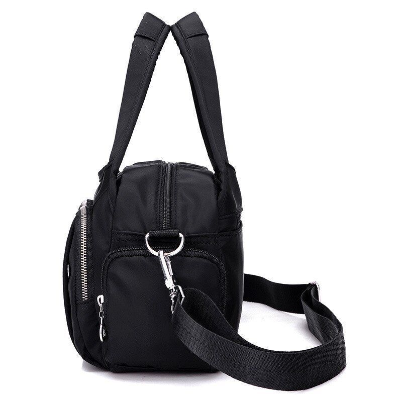 Nylon Large Messenger Bag Crossbody Handbag Waterproof Shoulder Bags 31*12*20 CM