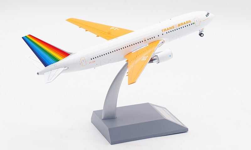 1:200 InFlight TRANS BRASIL BOEING 767-200 Passenger Airplane Diecast Model