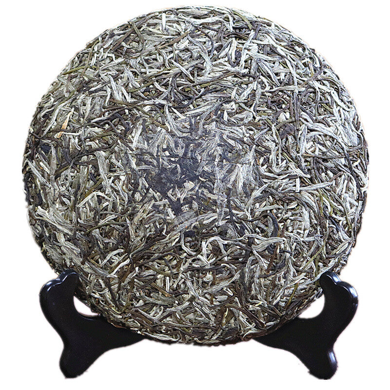 Spring White Tea Silver Needle Premium Baihao Yin Zhen Cake Kung Fu Tea 300g -