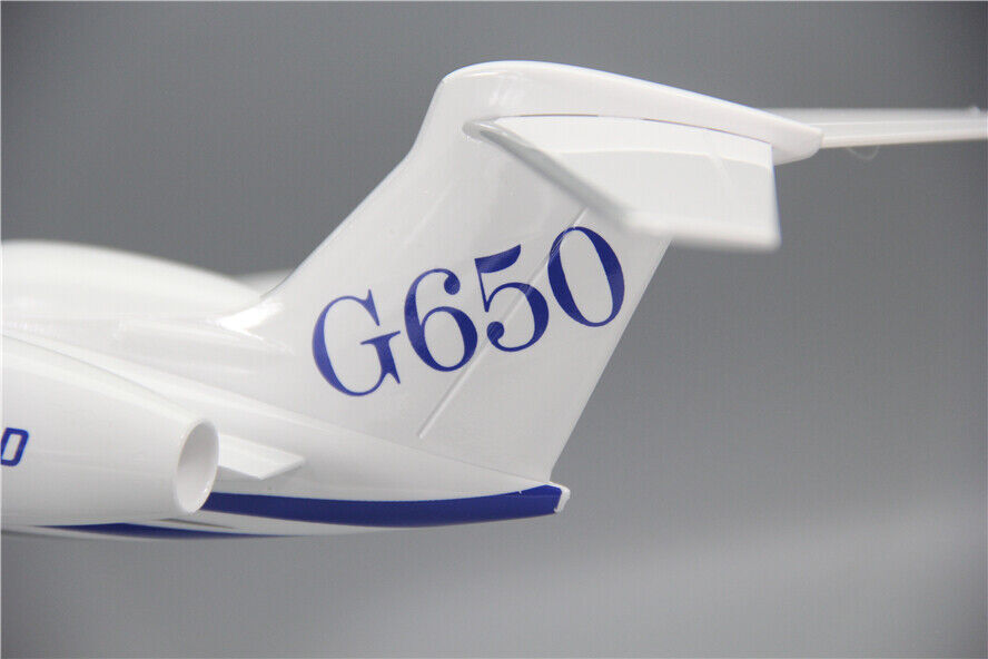 46CM Gulfstream G650 Business Airplane Resin Aircraft Plane Model