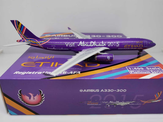 1:400 Phoenix ETIHAD AIRBUS A330-300 Airplane Diecast Aircraft Plane Model