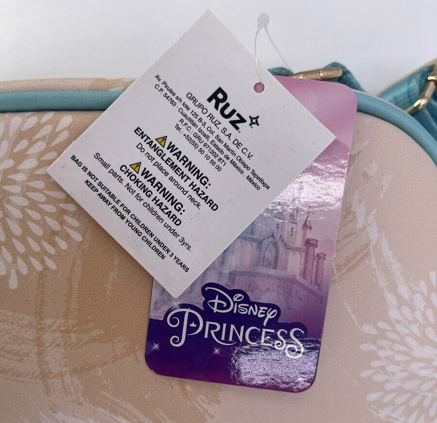 Disney Cinderella Glam 8.5" Lady Purse Rare TV Movie Princess Crossbody Bag