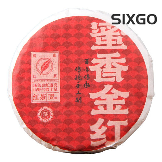 100g Dianhong Da Jin Zhen 2025 New Tea Yunnan Fengqing Ancient Tree Black Tea