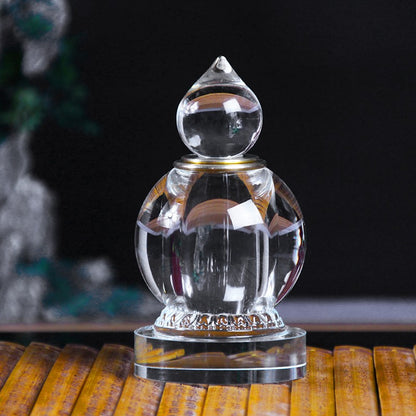 15CM New Large Crystal Stupa Reliquary Pagoda Gau Box for Buddhist Offering