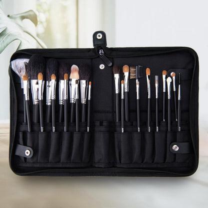 Professional Makeup Brush Case Carrying Bag Makeup Brushes Organizer 18*27*4.5cm
