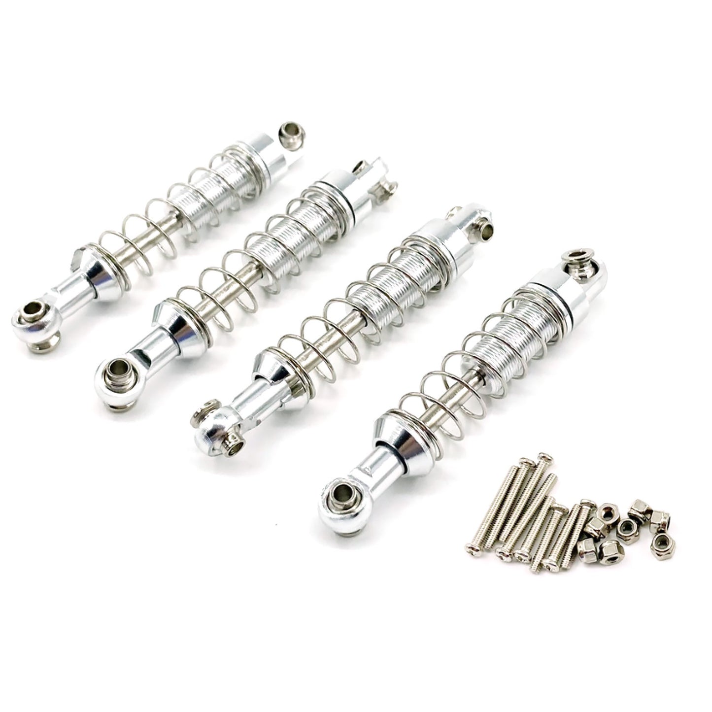 4 Pcs RC Car Shock Absorber With Accessories For WPL C14 C24 C34 MN D90 D91 D96