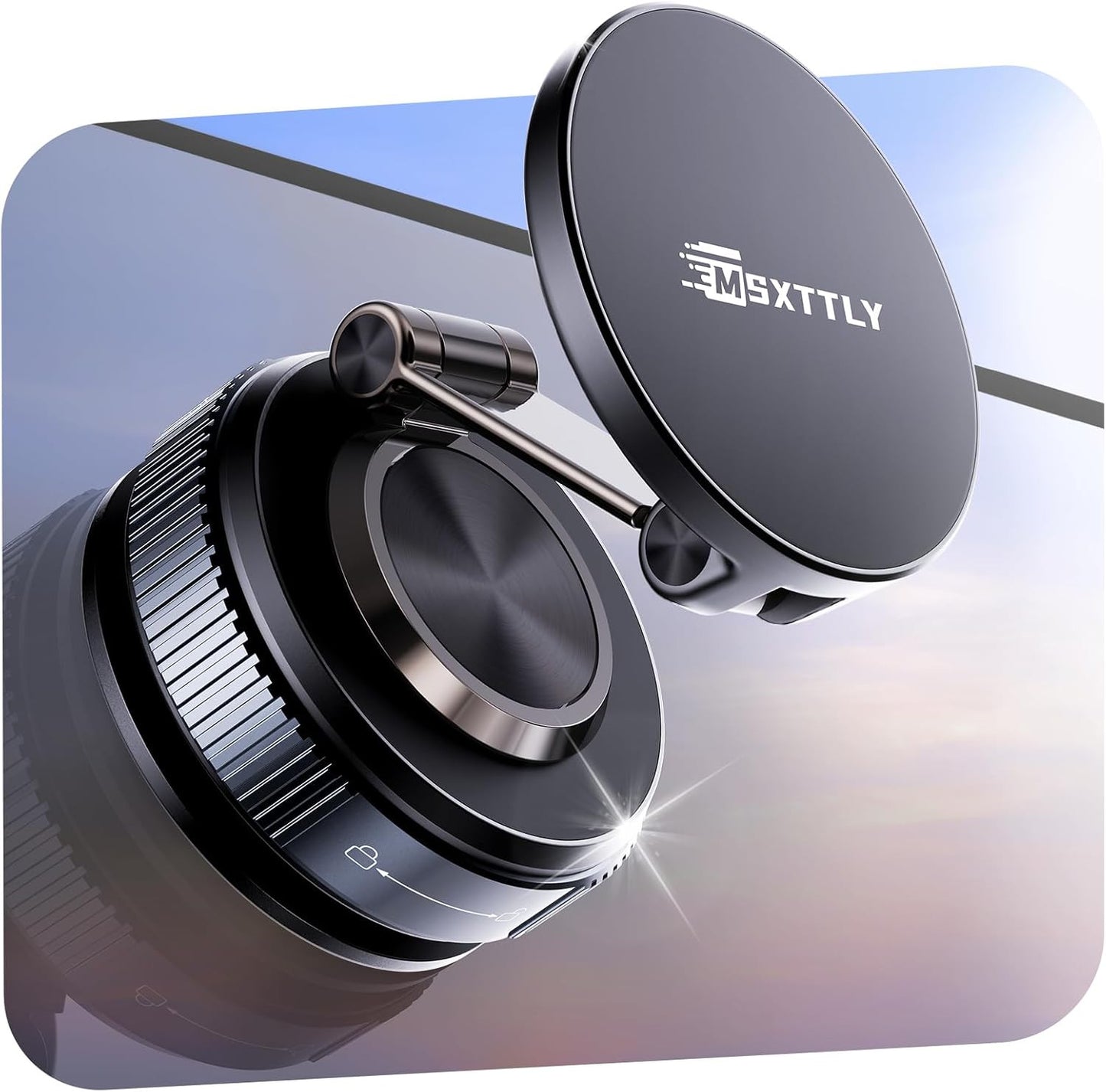 Car Phone Holder Magnetic Phone Mount for Car 360°Adjustable 2026 Phone Holders