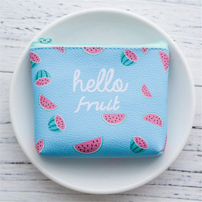 Women's Wallet Small Coin Pouch Bag Female Purse PU Leather Mini Money Key Card