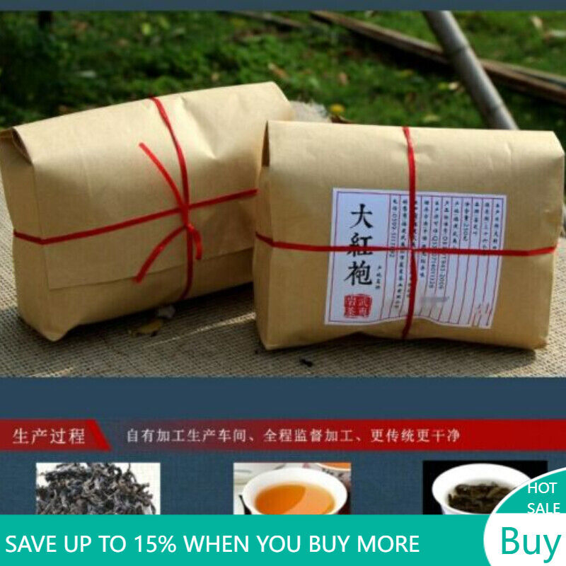 500g Chinese Wuyi Bulk Oolong Tea Premium Da Hong Pao Tea Yancha * Big Red Robe