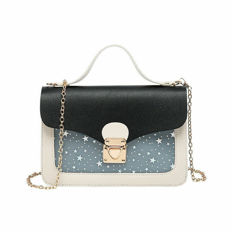 Women Square Pack Shoulder Bag Crossbody Bag Clutch Wallet Handbags Pink