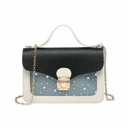 Women Square Pack Shoulder Bag Crossbody Bag Clutch Wallet Handbags Pink