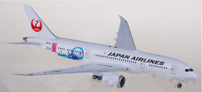 1:200 SQ Wings Japan Airlines B787-8 JA837J Passenger Airplane Diecast Model