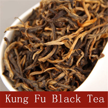 Black Tea Crested Early Spring Honey Rhyme Gold Screw China Kunming Dianhong Tea
