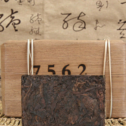 Organic Black Tea Healthy Drink Ripe Puerh Tea 250g Yunnan Old Puerh Tea Brick