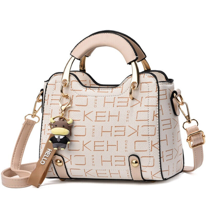 Women Faux Leather Handbags Shoulder Messenger Satchel Crossbody Tote Bags Purse