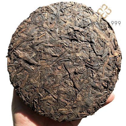 357g Ripe Pu'er Tea Cake 2020 Bingdao Dijie Yunnan Fermented Pu'er Tea