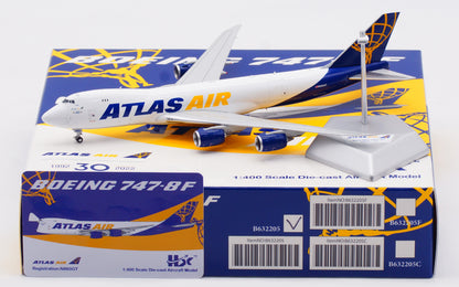 1:400 HX Models ATLAS AIR BOEING 747-8 Passenger Airplane Diecast Aircraft Model